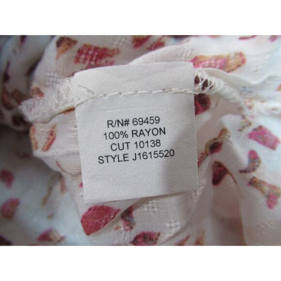 J Valdi Dress Womens Size Medium Cream Swimsuit Cover Up Coastal Resort Wear NWT - Picture 7 of 8